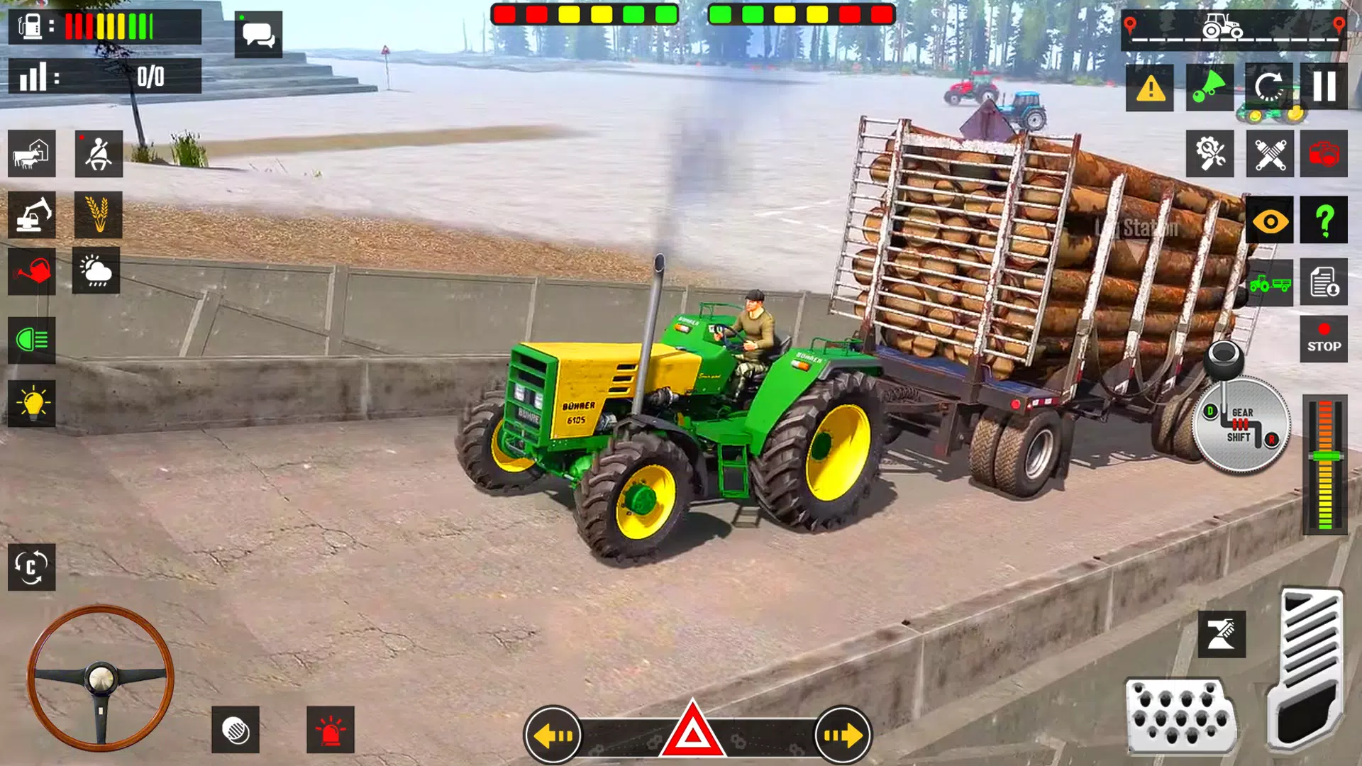 Farming Tractor Game 2023 3D Capture d'écran 2