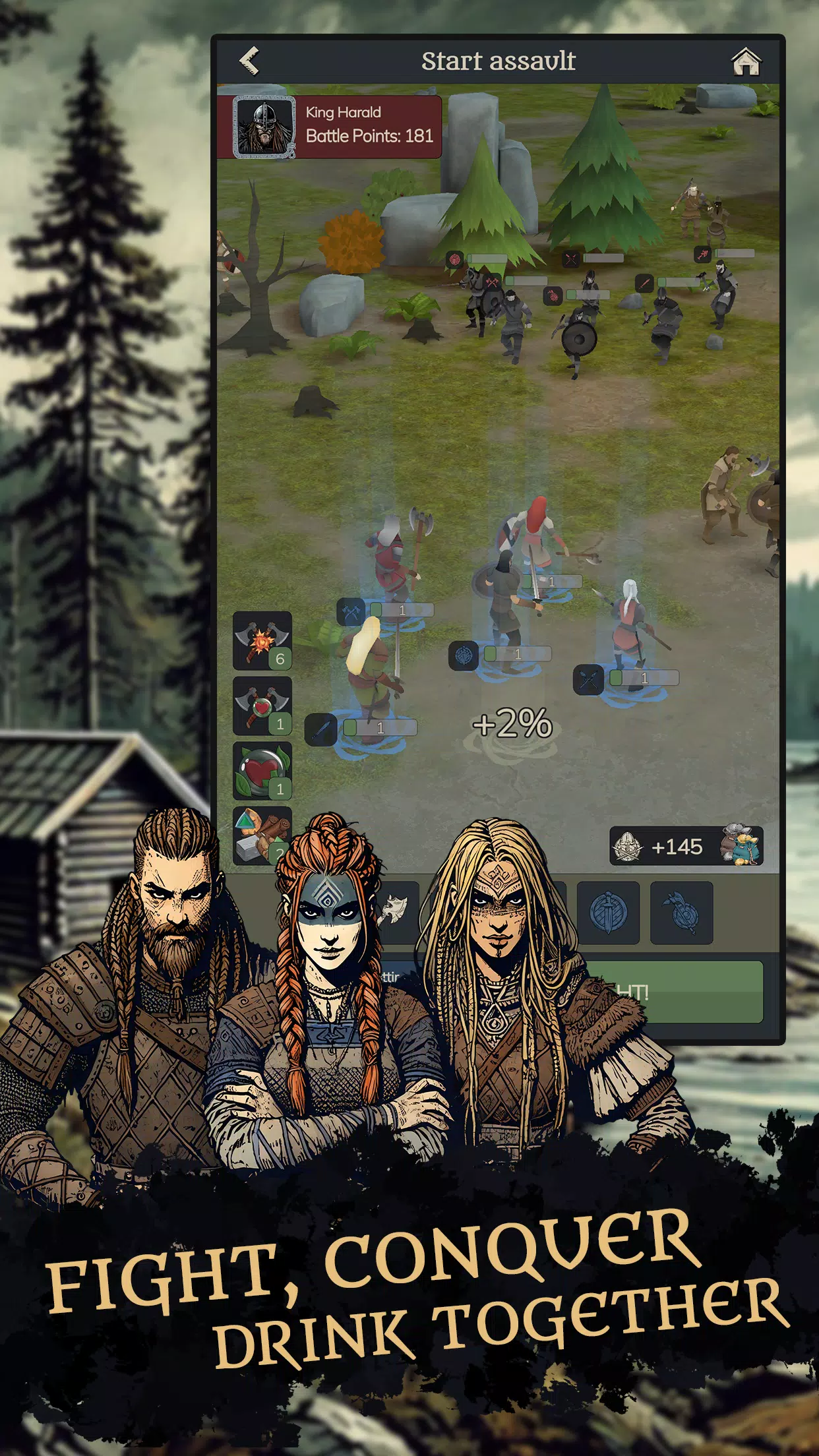 Schermata Vikings - True North 1