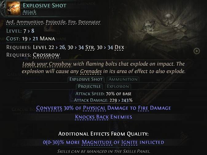 Explosive Shot