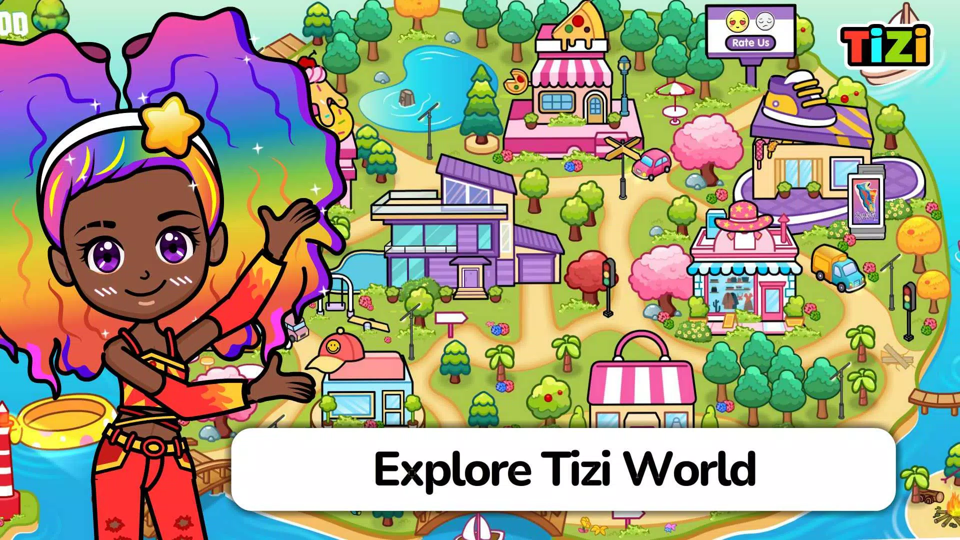 Tizi Girls World - Avatar Life 스크린샷 0