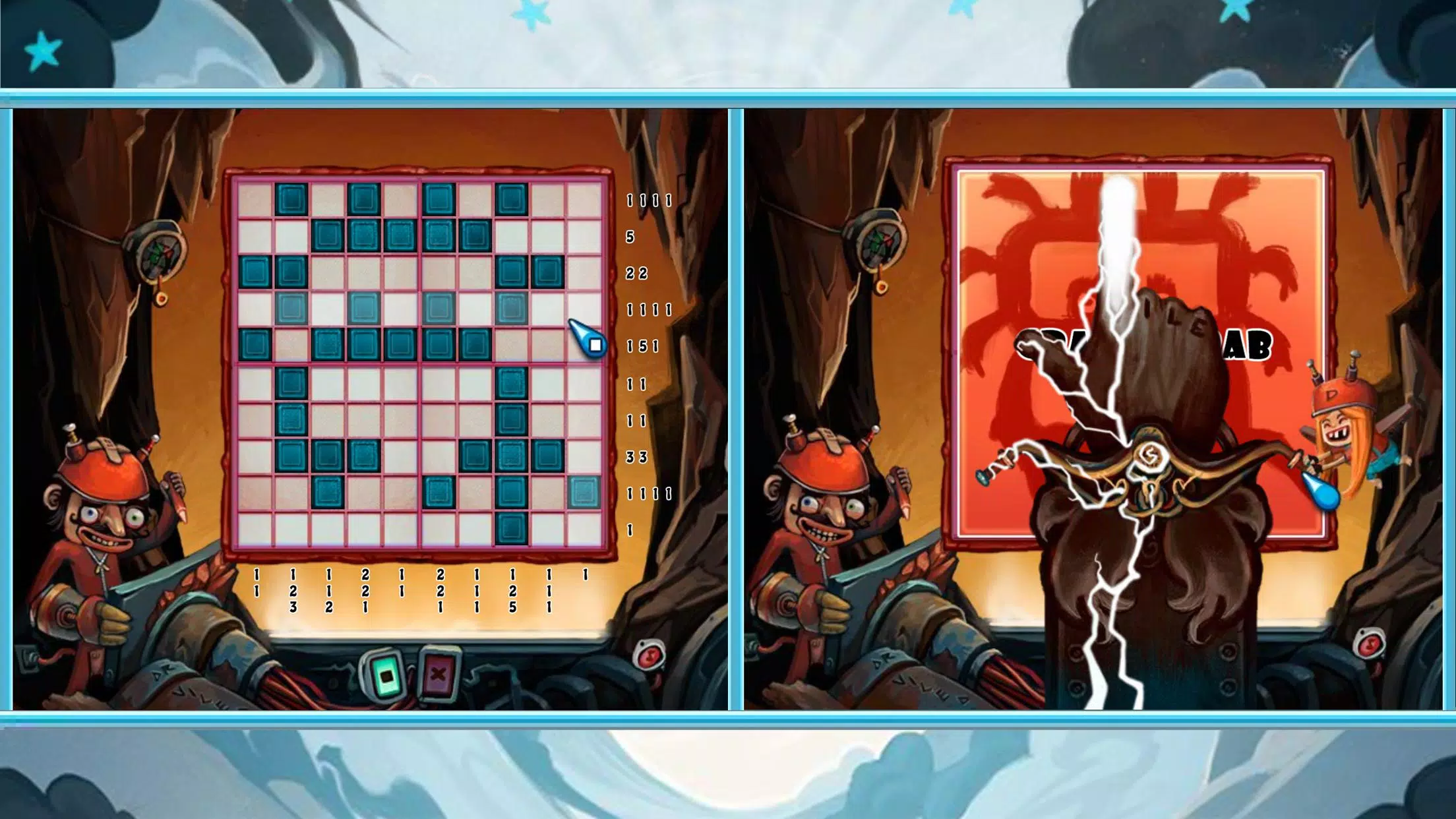 NoNoSparks: Genesis - Picross 螢幕截圖 2