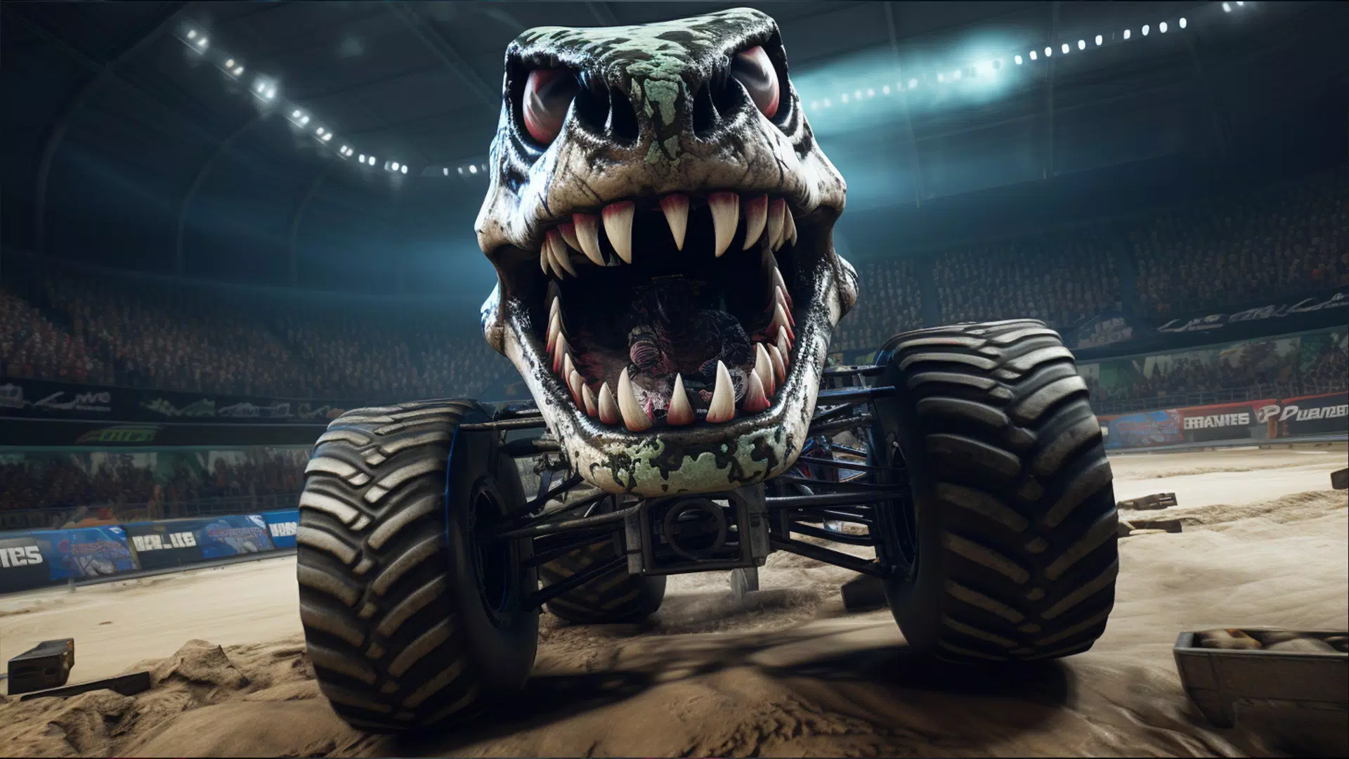 Crazy Monster Truck Games 螢幕截圖 3
