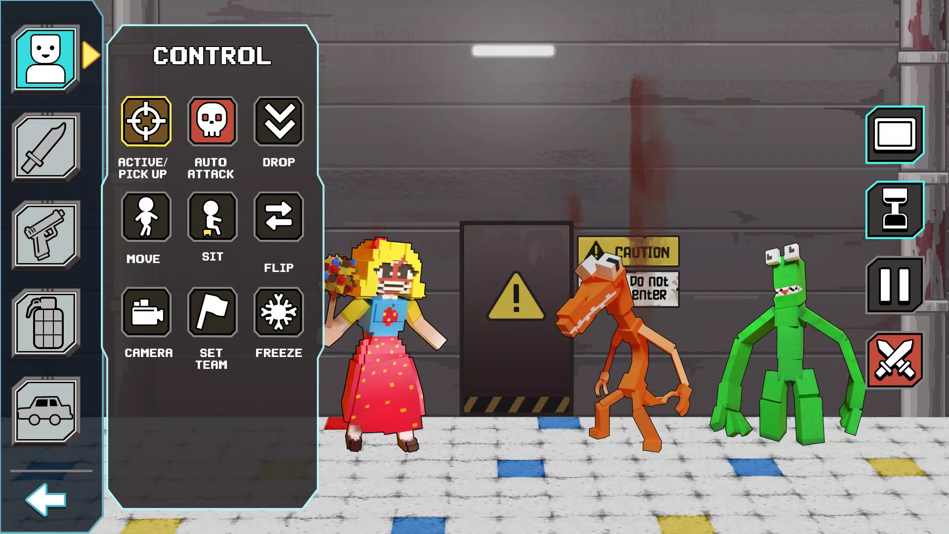 Ragdoll Monster: Sandbox Play スクリーンショット 1