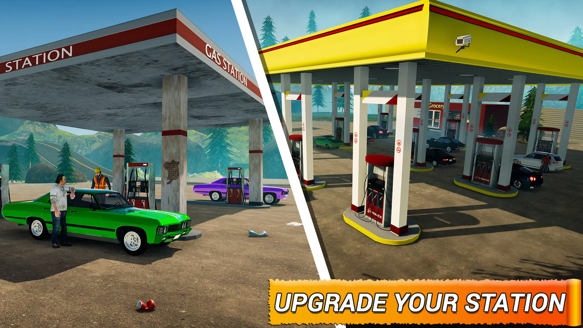 Gas Station Business Simulator Captura de tela 0