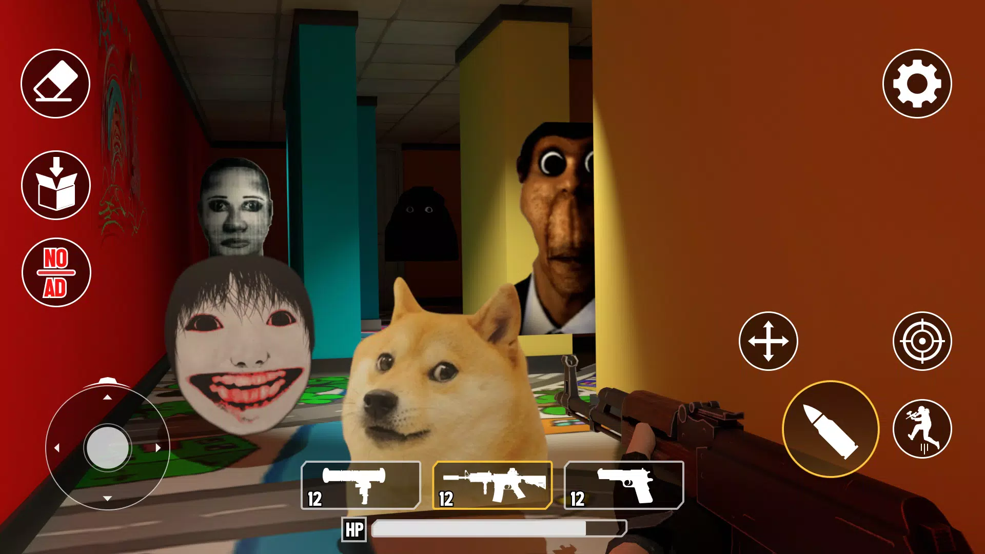 Shooter Nextbots: Sandbox Mod 螢幕截圖 1