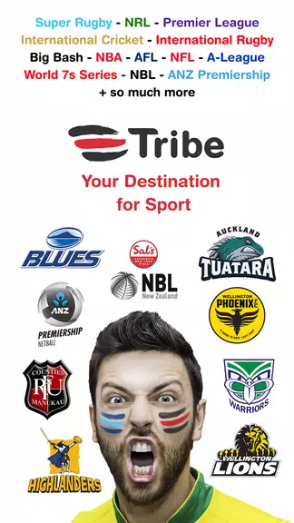 Tribe: Live Sports Scores 螢幕截圖 0