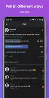 Opino - Social App for Polls Capture d'écran 2