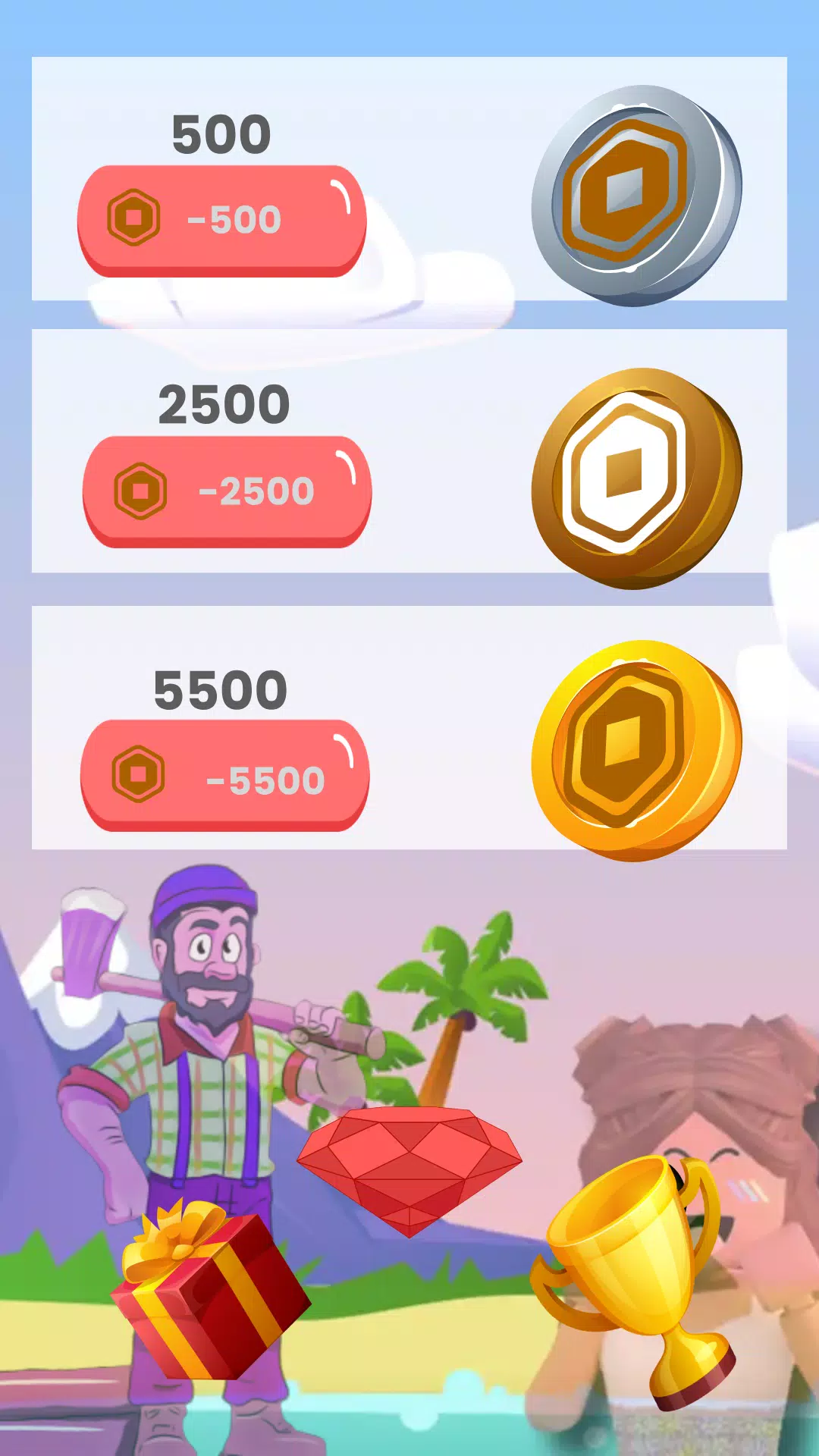 Easy Scratch Robux Pro 스크린샷 0