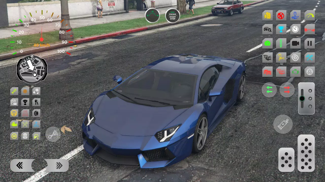 Lambos Drift Process Aventador Capture d'écran 0