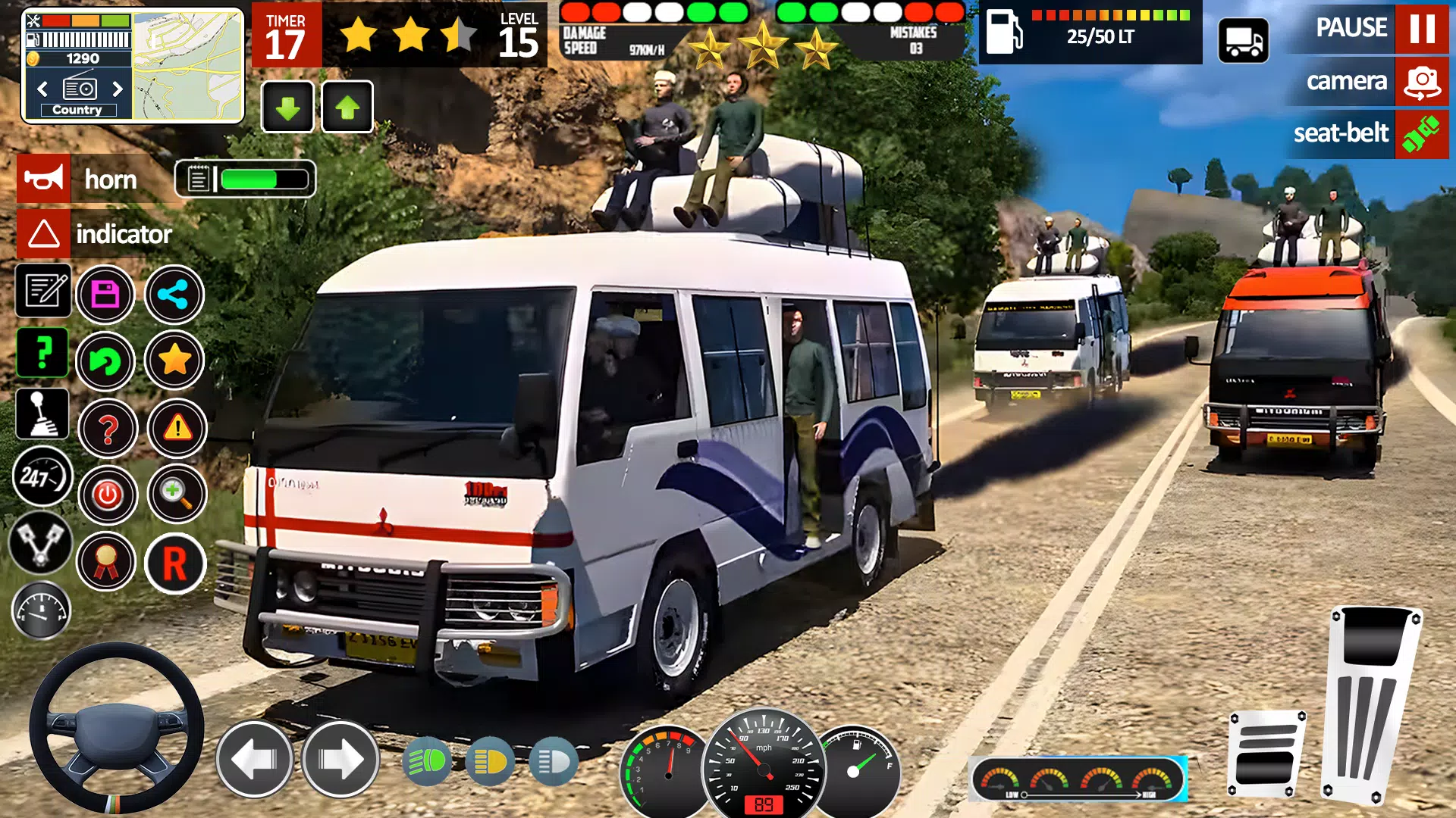Mini Bus Game: Bus Driving 3D Zrzut ekranu 2