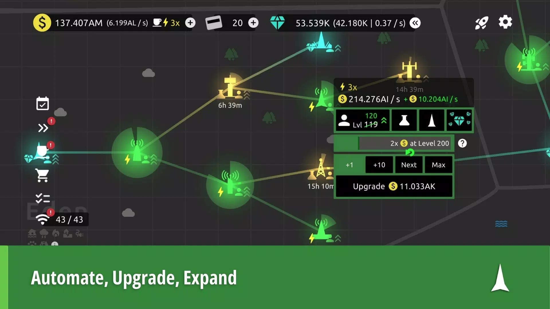 Idle Networks Ekran Görüntüsü 1