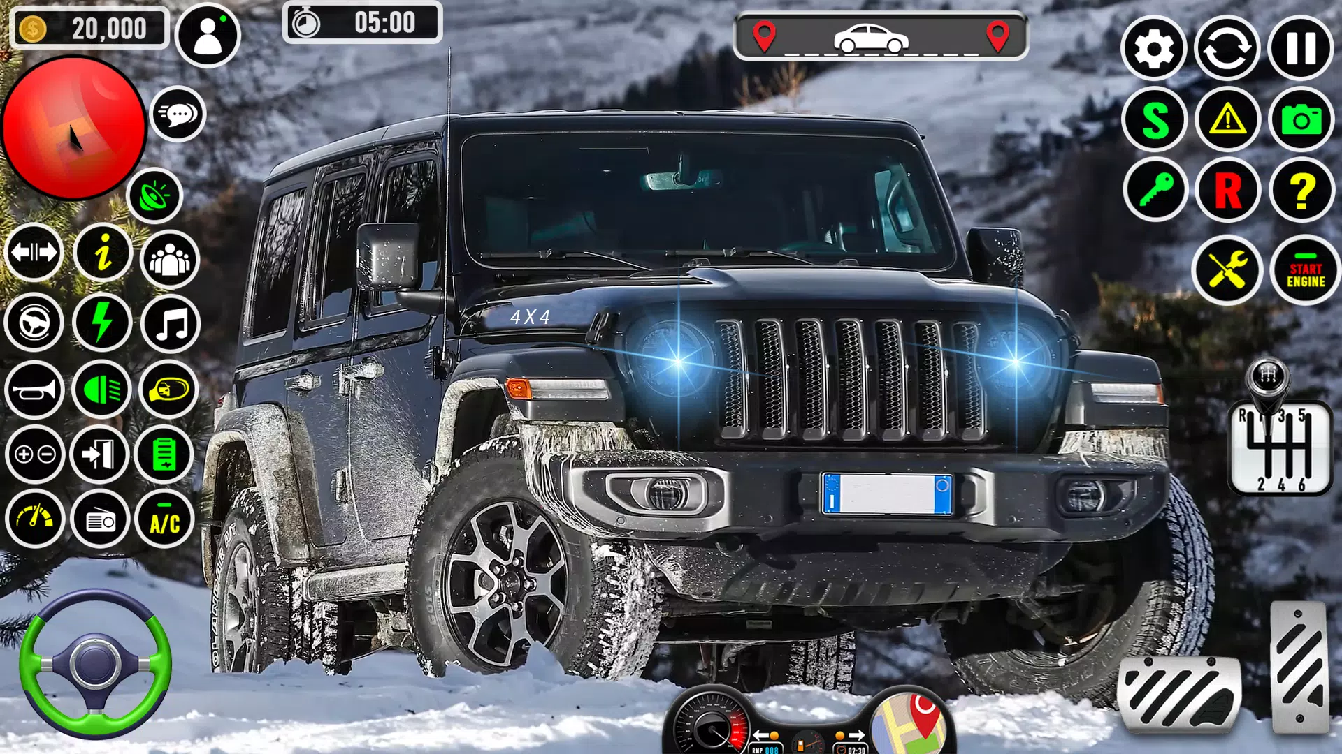 Jeep Driving Game: SUV Jeep ภาพหน้าจอ 1