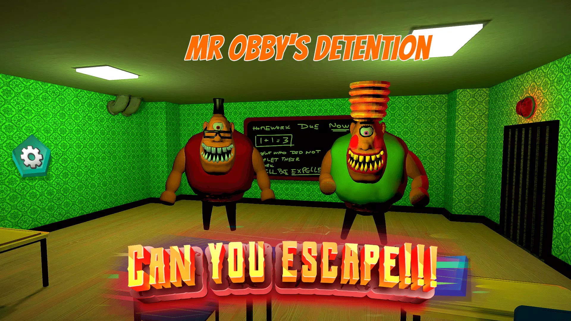Mr Obby's Detention Captura de tela 0
