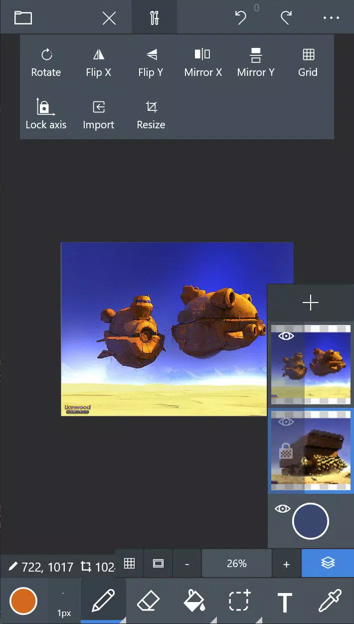 Pix2D - Pixel art studio 螢幕截圖 2