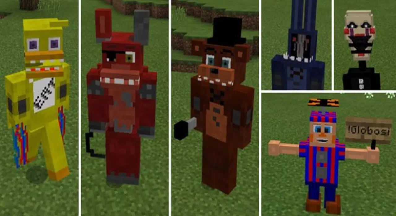Five Nights At Freddy’s For Minecraft Captura de pantalla 0