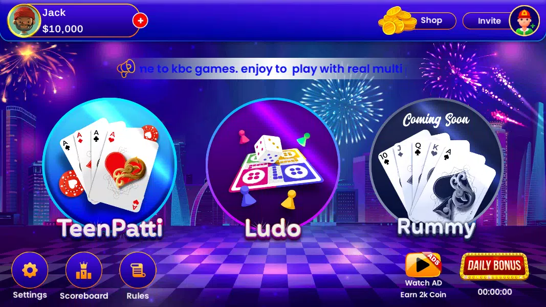 Ludo - Teen Patti & Variations Captura de tela 0
