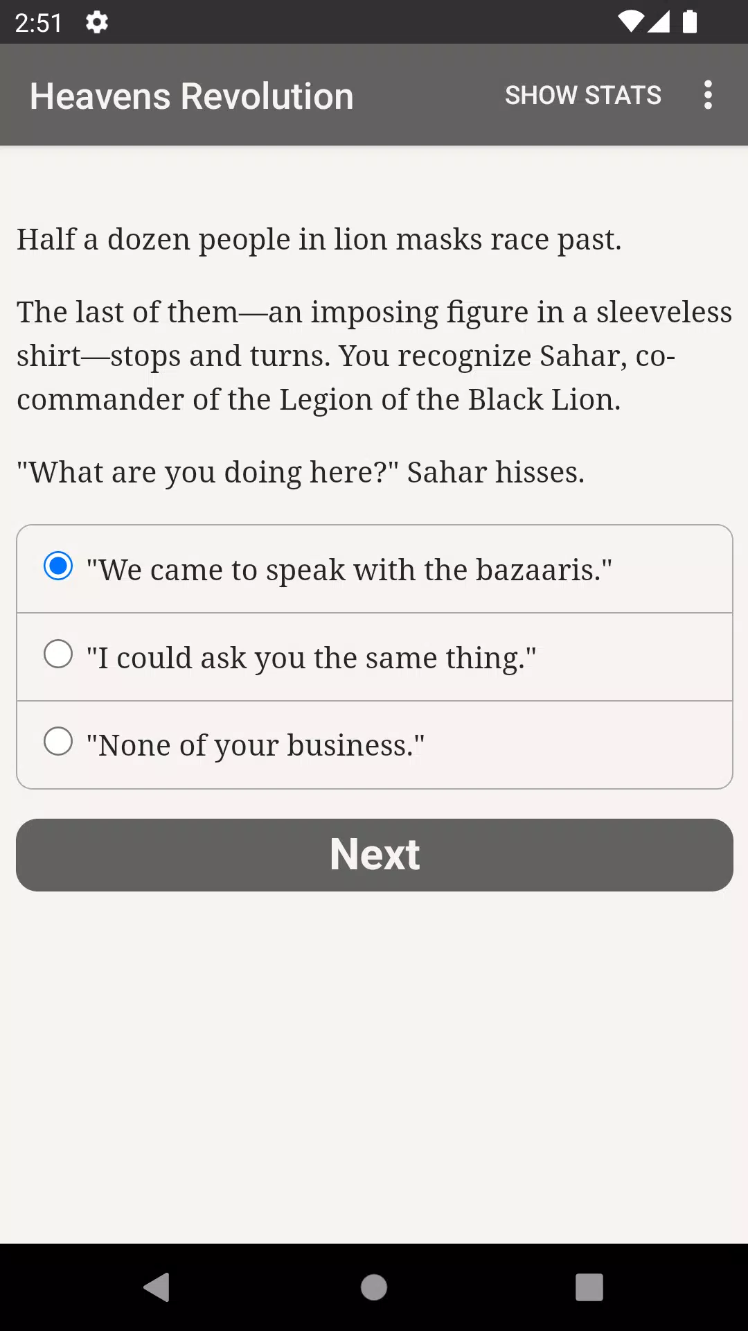 Heavens' Revolution应用截图第3张