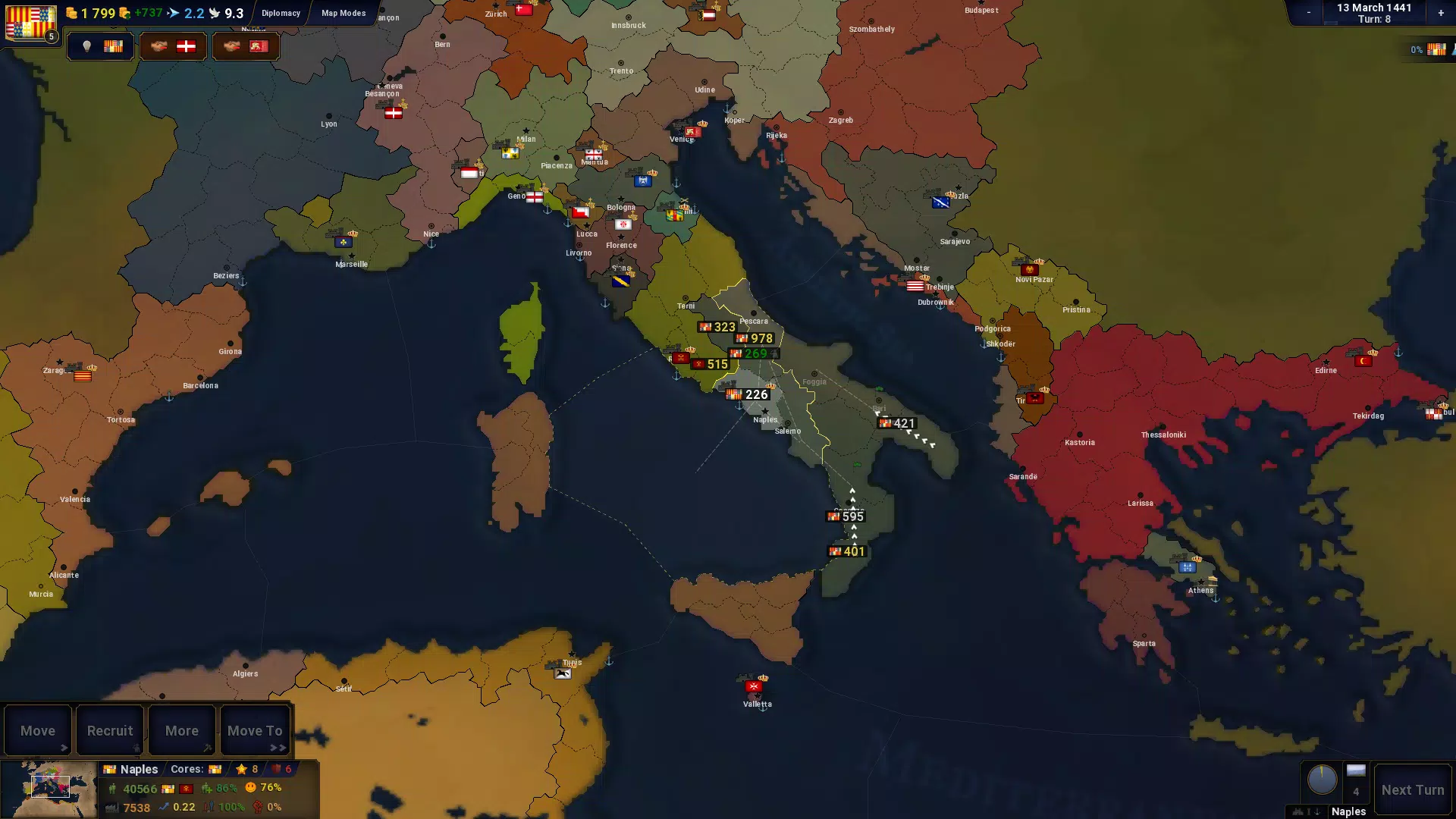 Schermata Age of History II - Lite 2