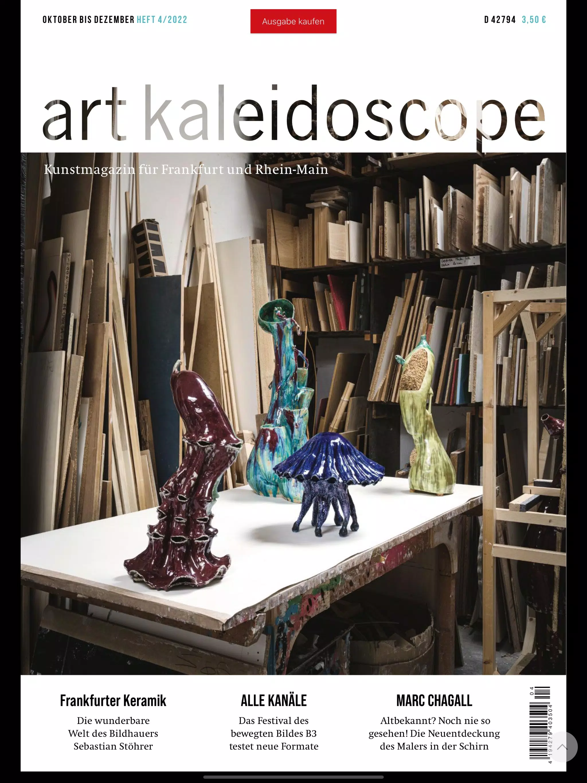 Schermata art kaleidoscope Magazin 3