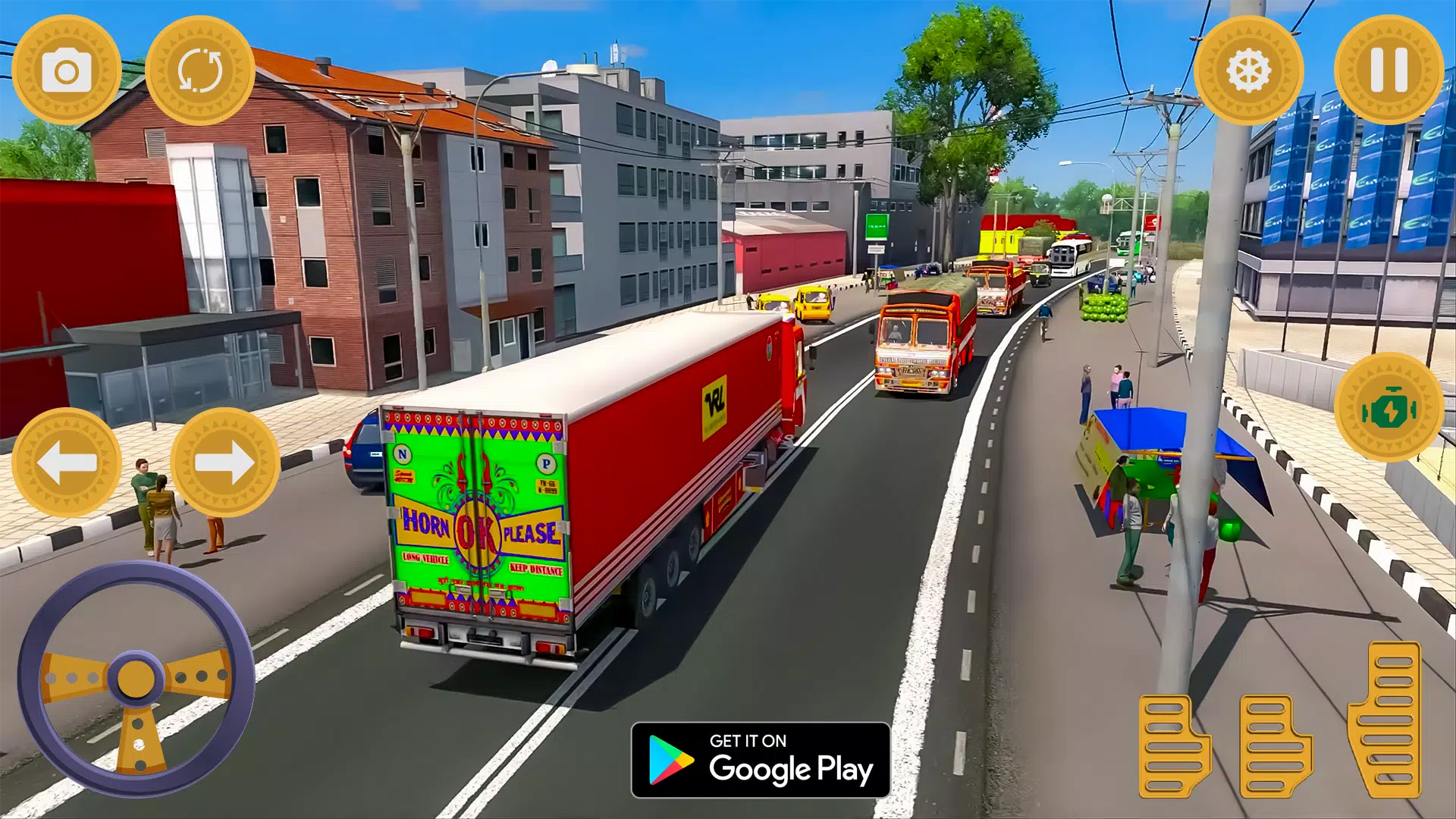Indian Truck Cargo Simulator ภาพหน้าจอ 3