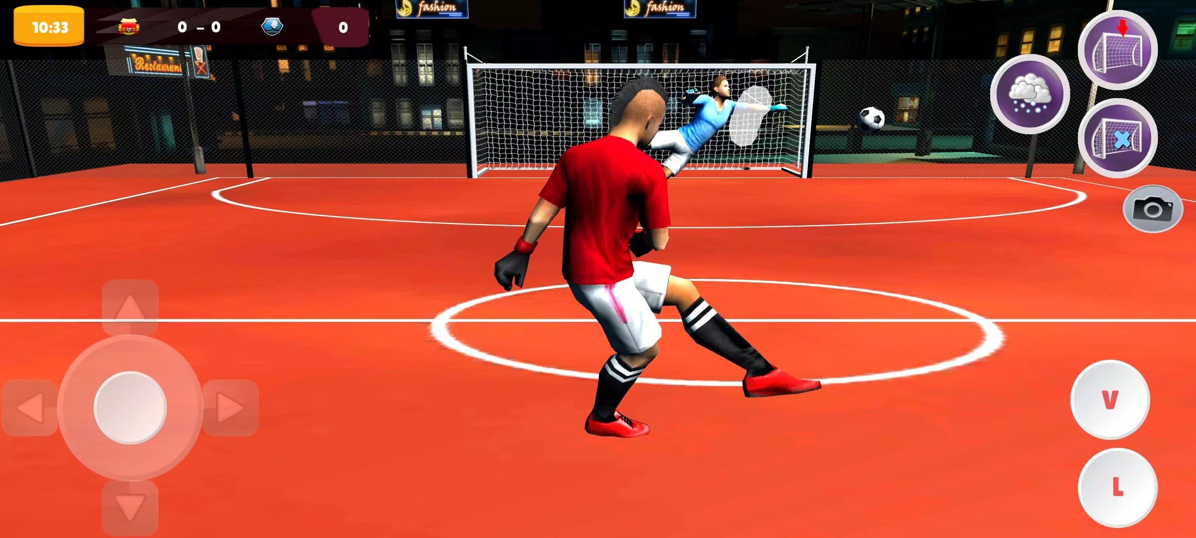 Goalie Wars Football Street Zrzut ekranu 3