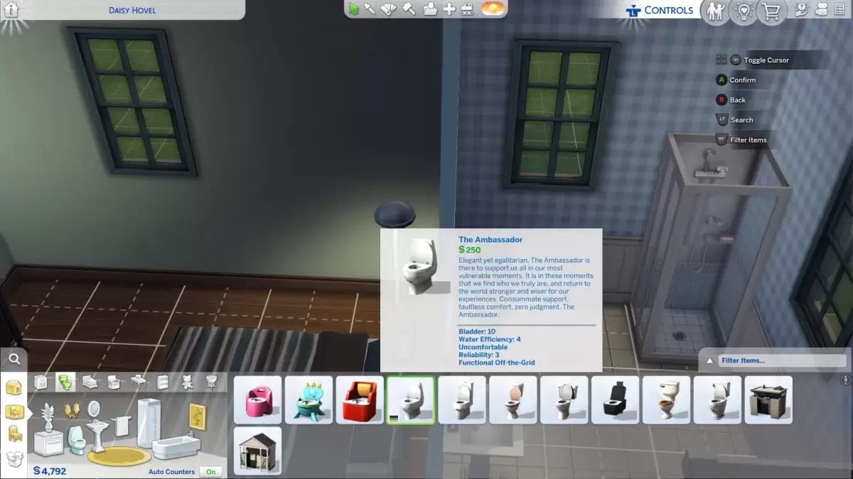Ang Toilet ng Ambassador bilang bahagi ng isang artikulo tungkol sa kung paano ayusin ang sirang pagsabog ng object mula sa nakaraang kaganapan ang Sims 4.