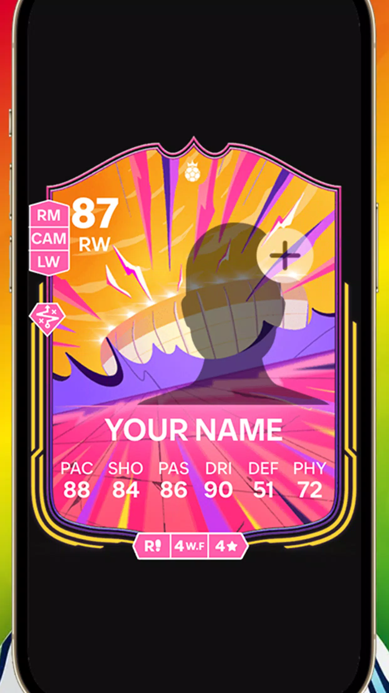 FC Card Creator Captura de pantalla 0