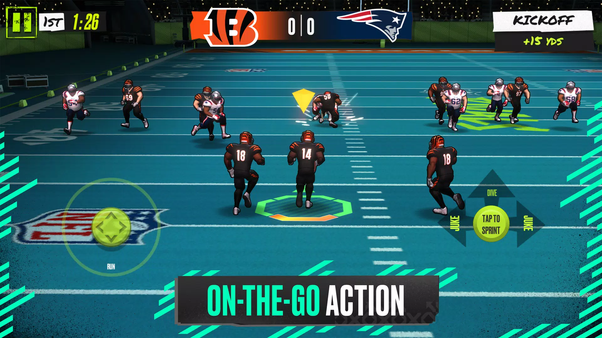 NFL Rivals Скриншот 0