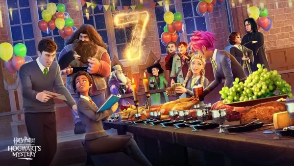 Ipagdiwang ang Harry Potter: Ang ika -7 anibersaryo ng Hogwarts Mystery na may isang espesyal na misteryo!