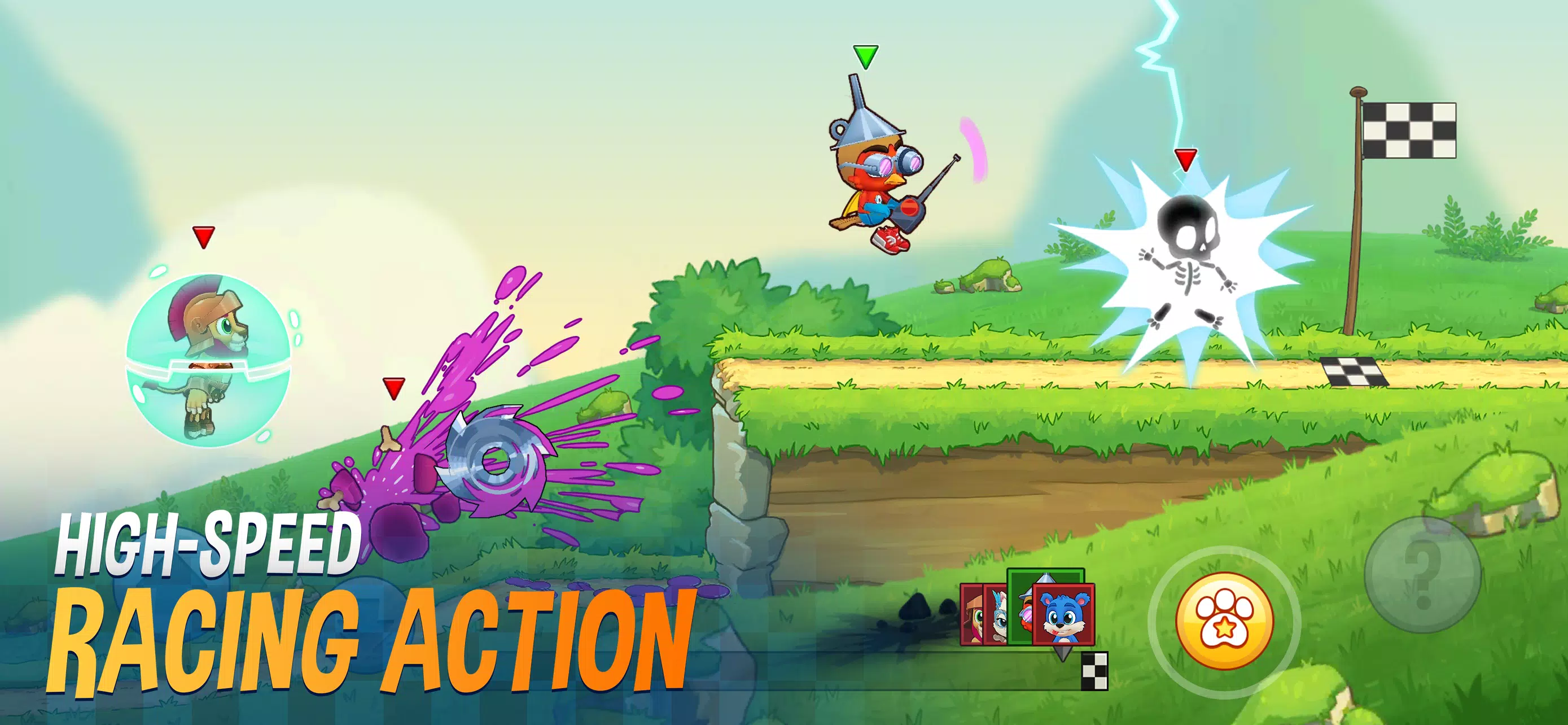 Fun Run 4 - Multiplayer Games 螢幕截圖 0