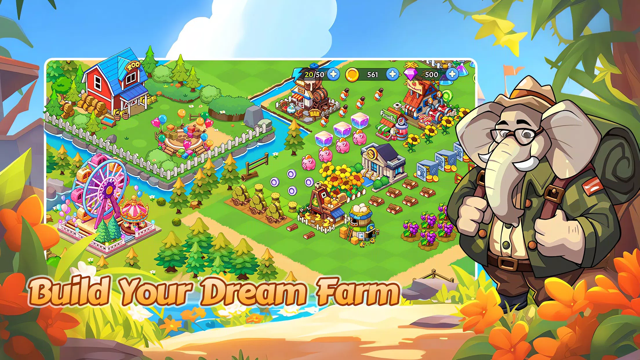 Farm Merge Скриншот 2