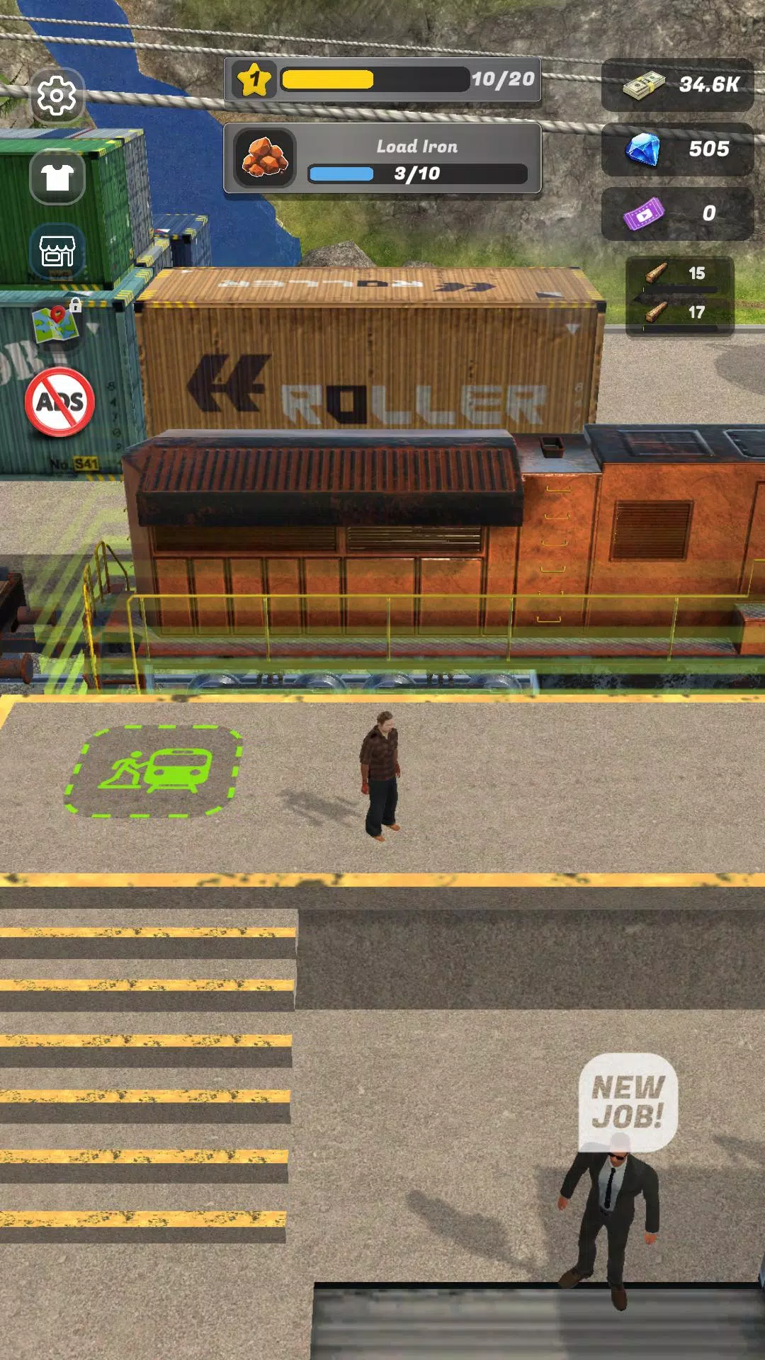 Cargo Train Station Zrzut ekranu 3