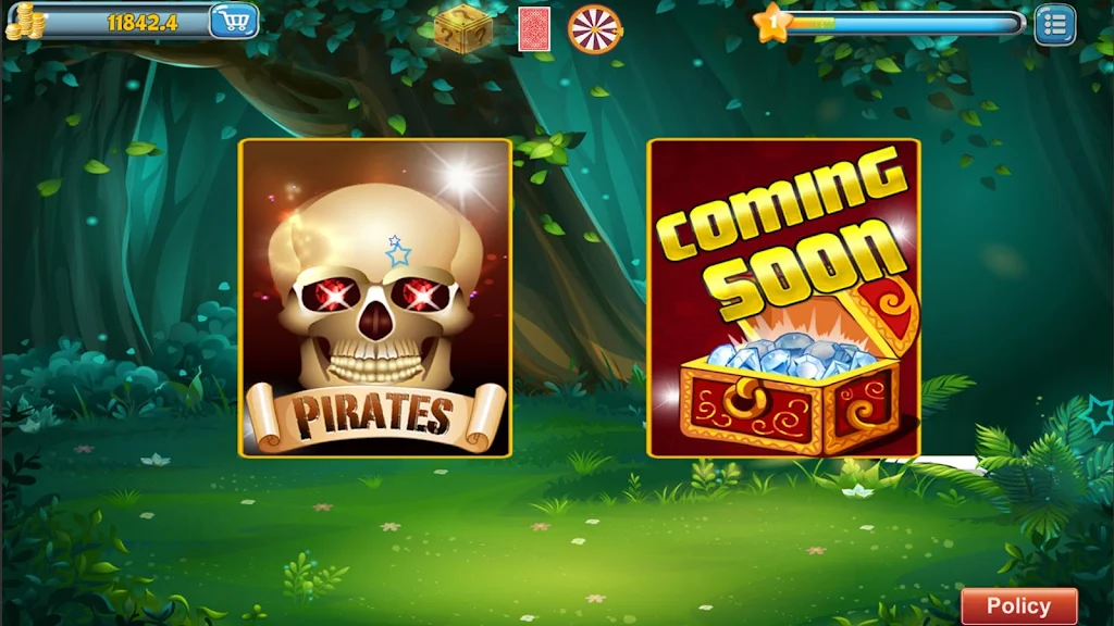 Pirates Slot Machine Treasure Spins 螢幕截圖 2