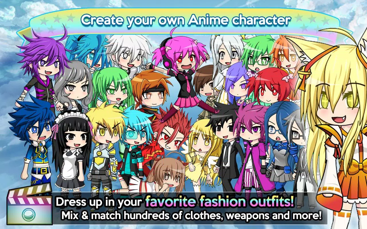 Gacha Studio (Anime Dress Up) Captura de tela 1