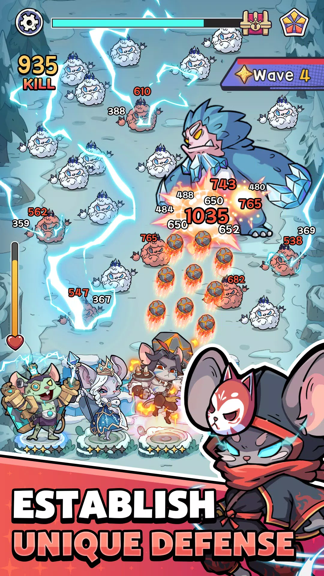 Mouse Rush 螢幕截圖 0