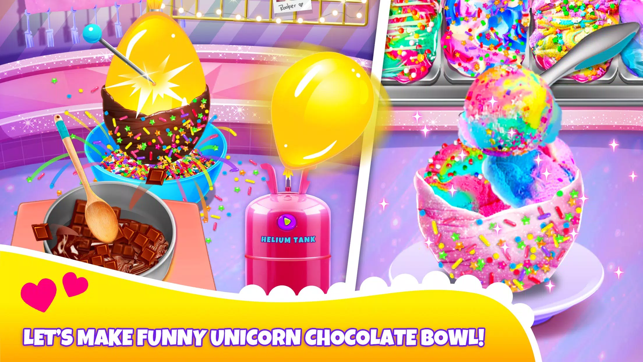 Girl Games: Unicorn Cooking Captura de pantalla 3