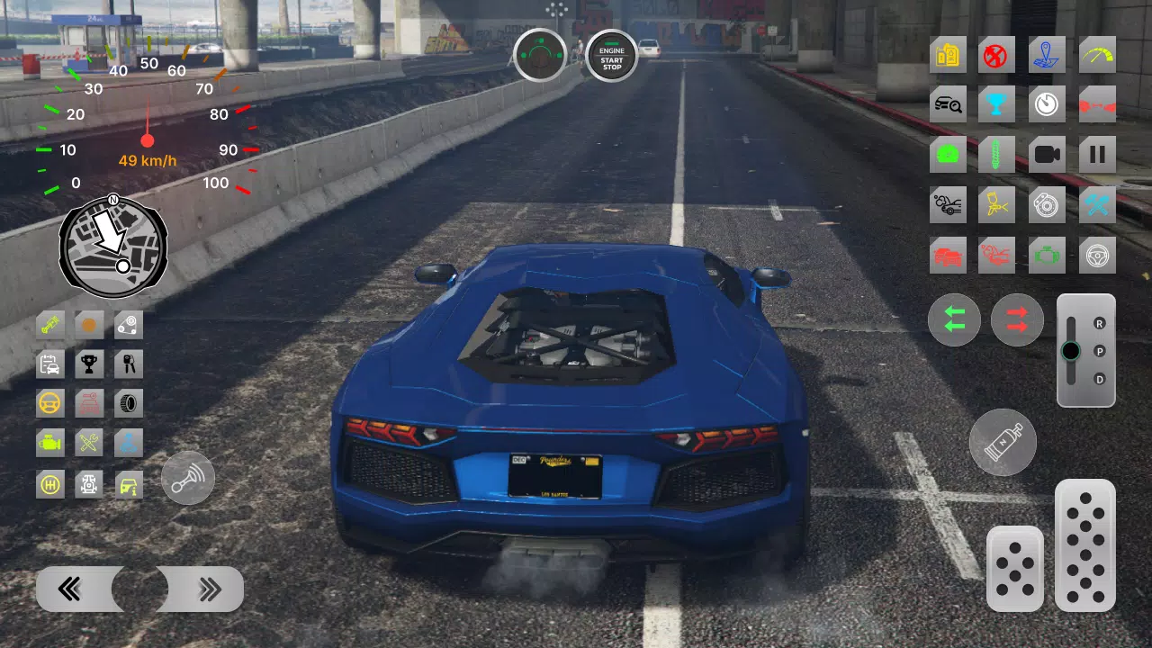 Lambos Drift Process Aventador Capture d'écran 1