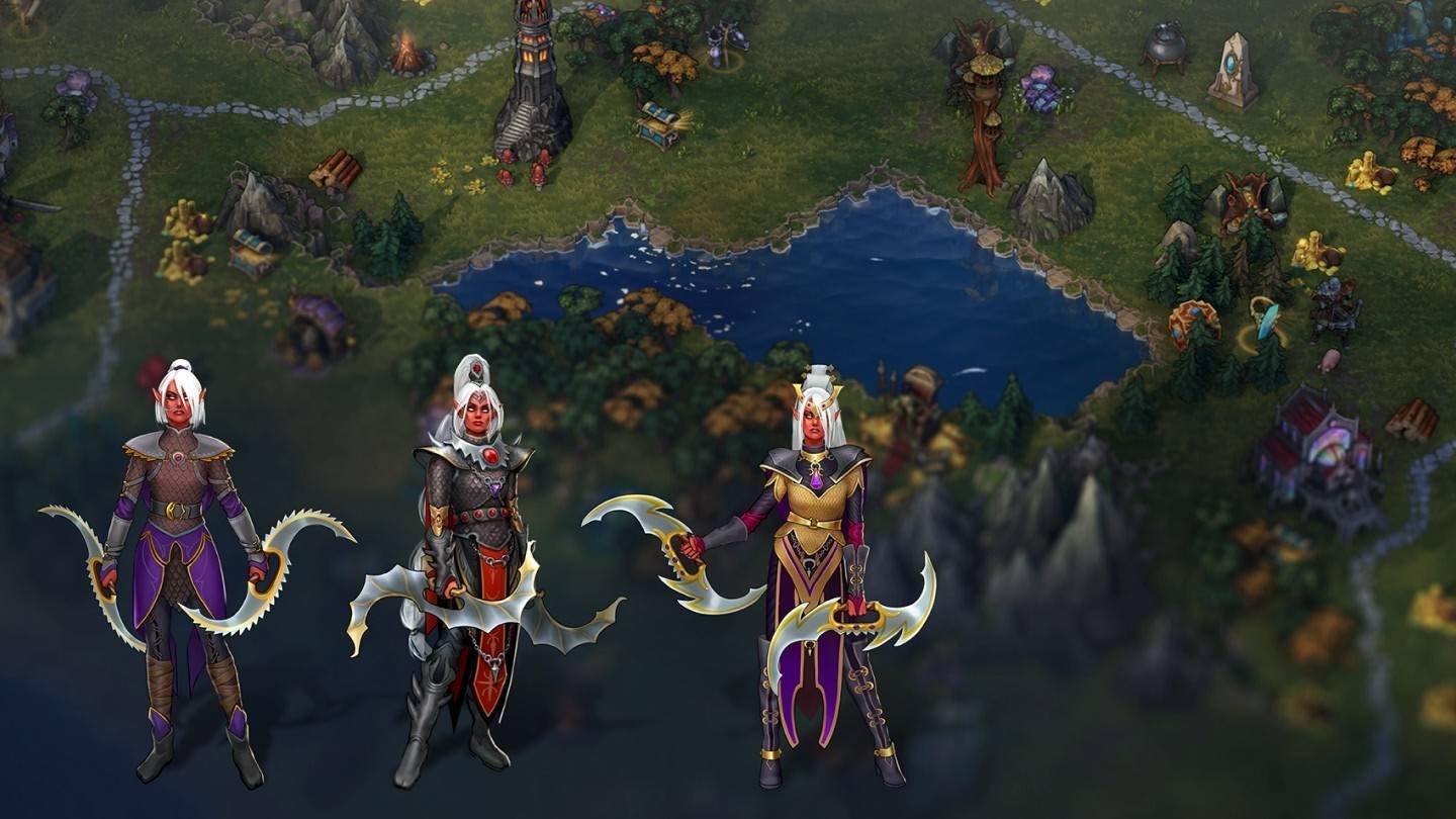 De evolutie van de kerkerfactie in Heroes of Might & Magic Olden Era tijdperk