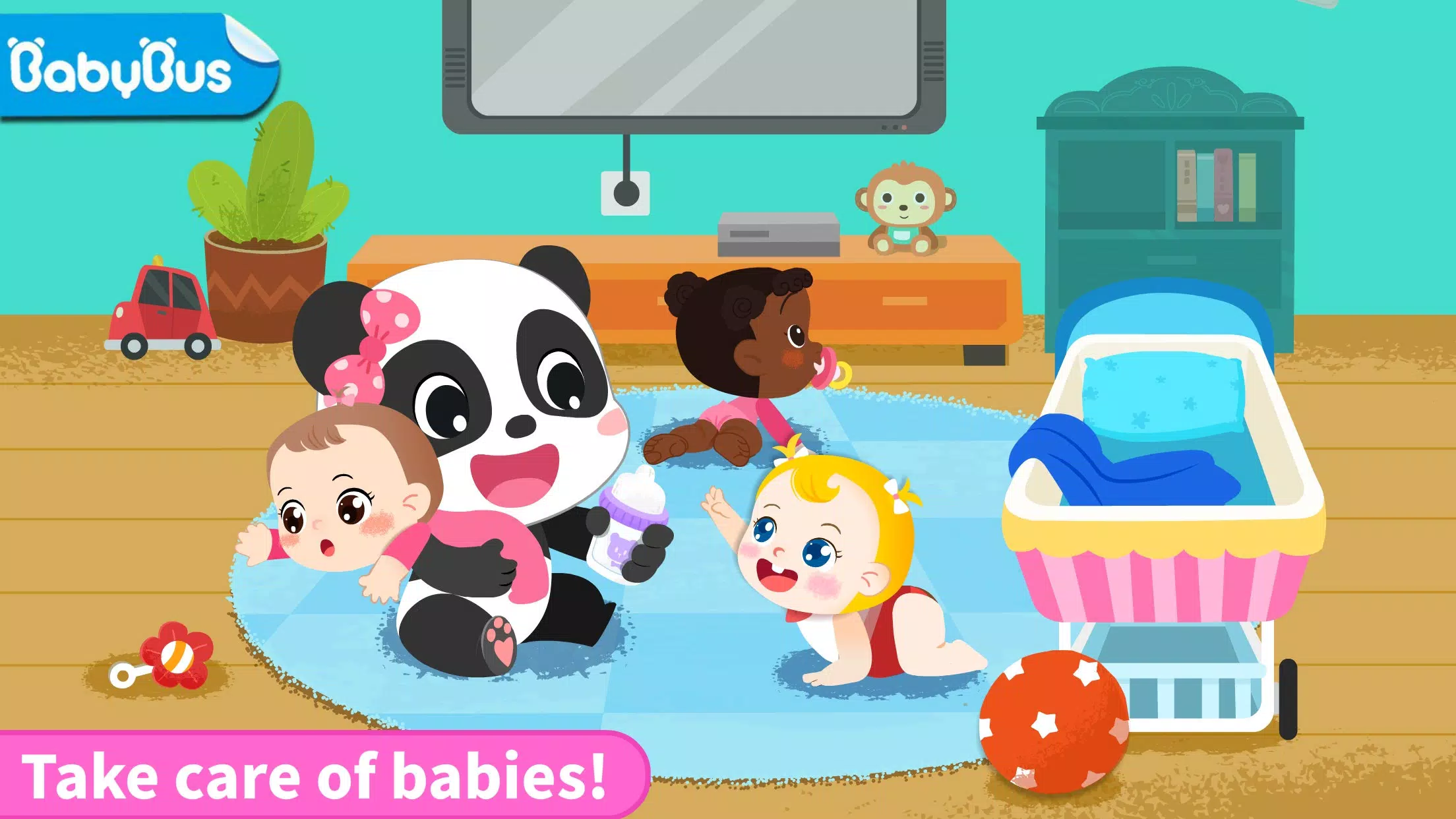 Panda Spiel: Babygirl Pflege Screenshot 0