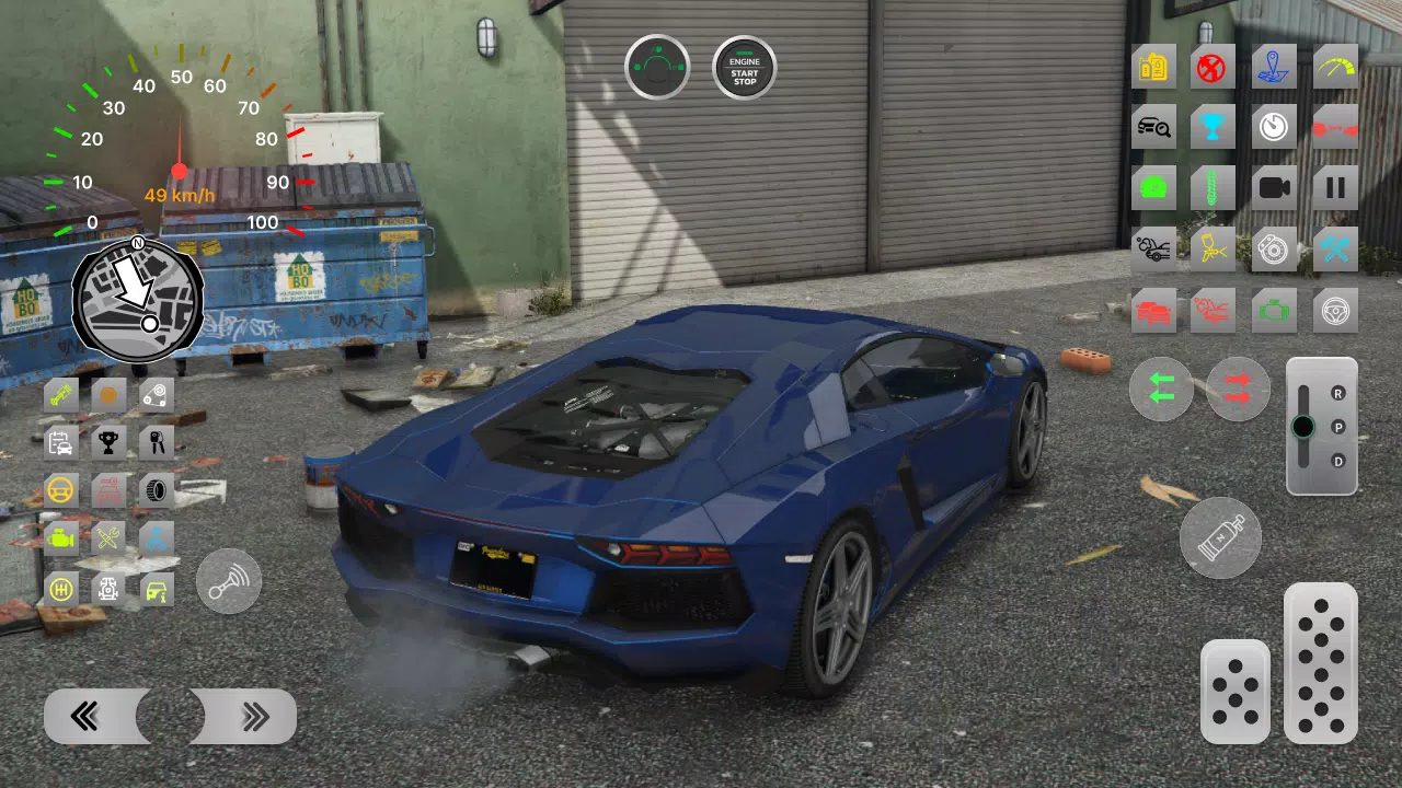 Lambos Drift Process Aventador Capture d'écran 3