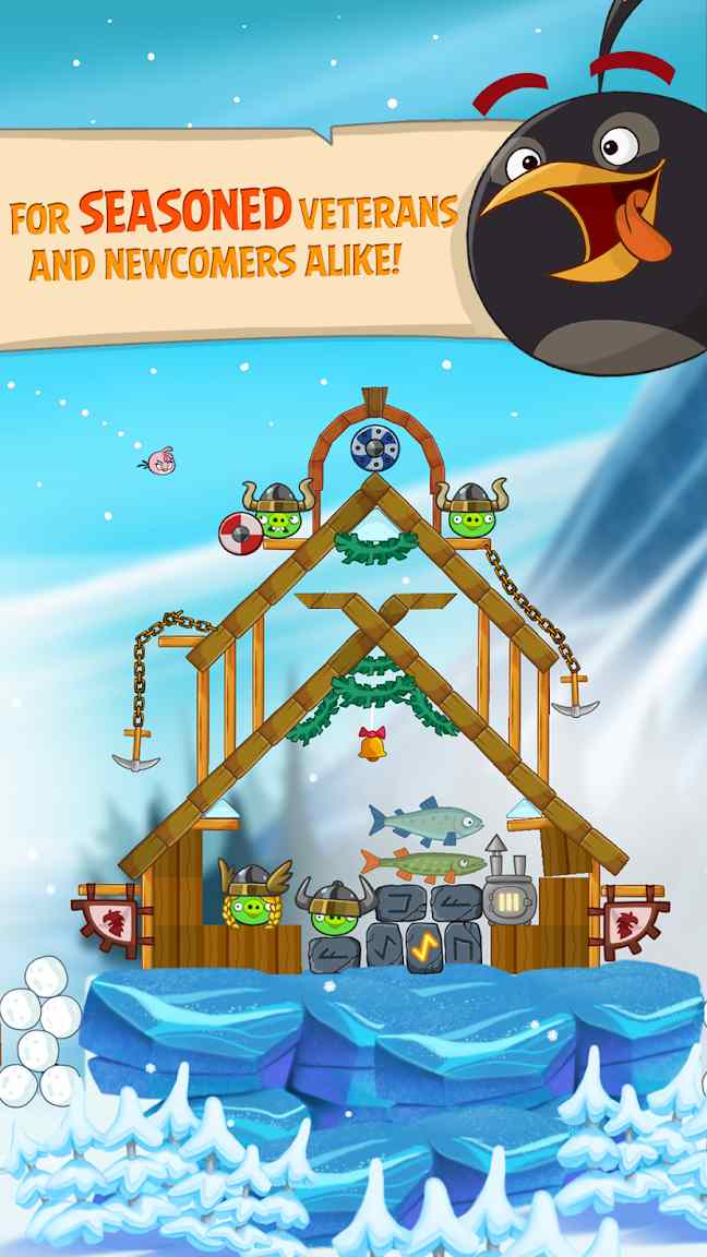 Angry Birds Seasons Schermafbeelding 1