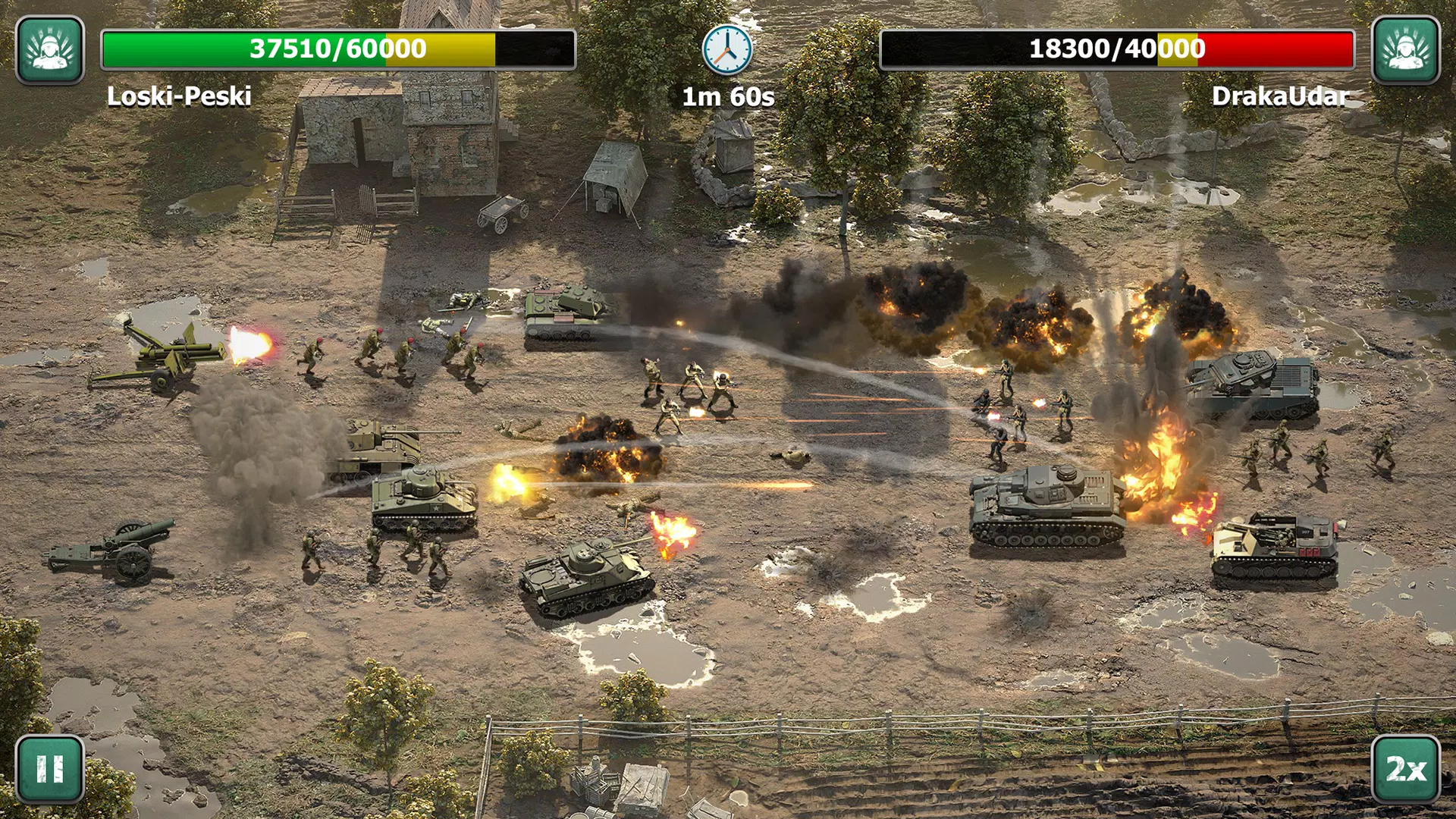 Heroes of War Tangkapan skrin 3