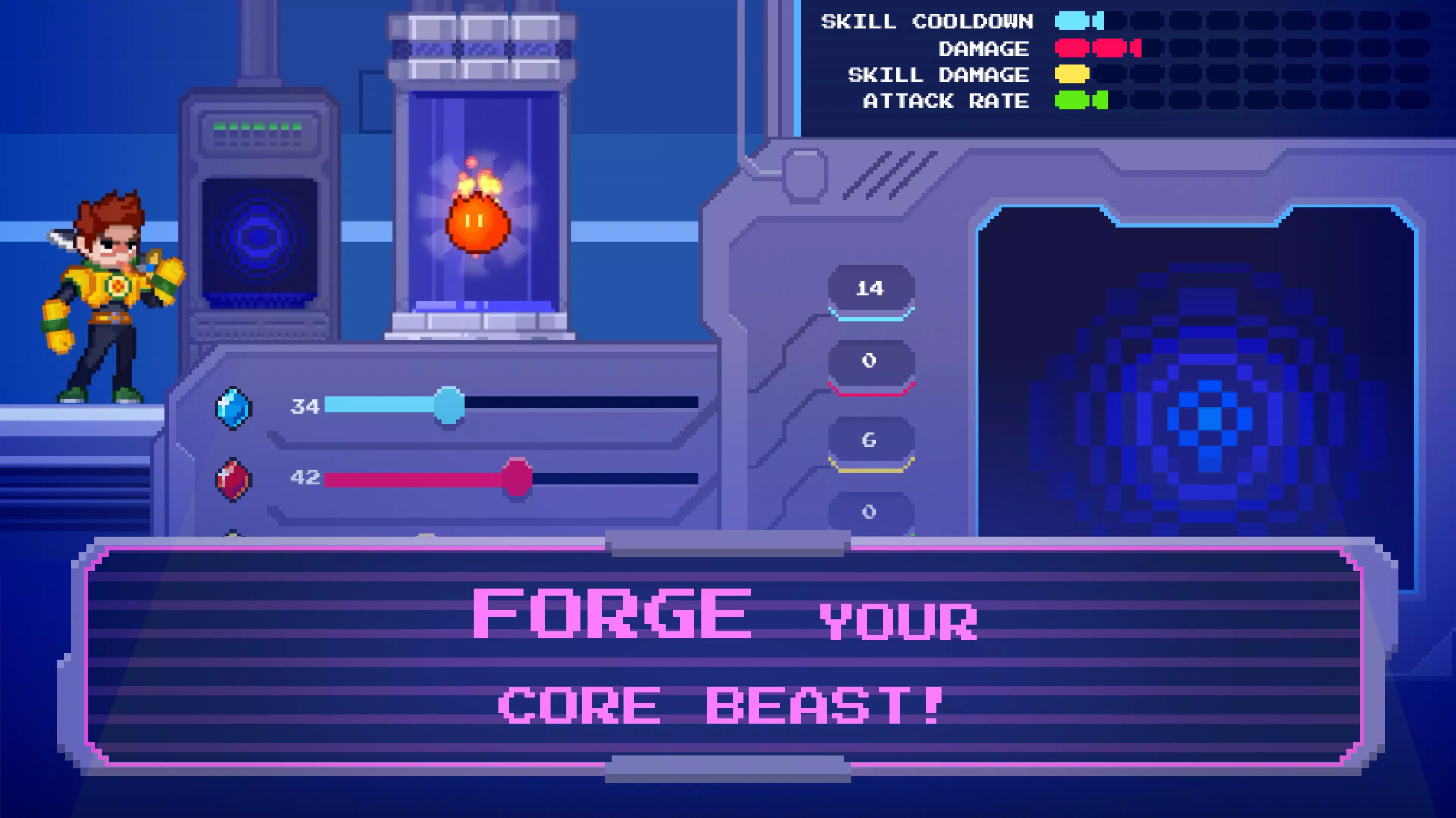 Core Beast Hero Captura de pantalla 2