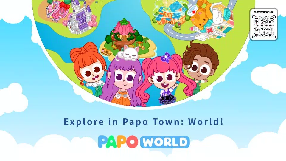 Papo Town: World Capture d'écran 2