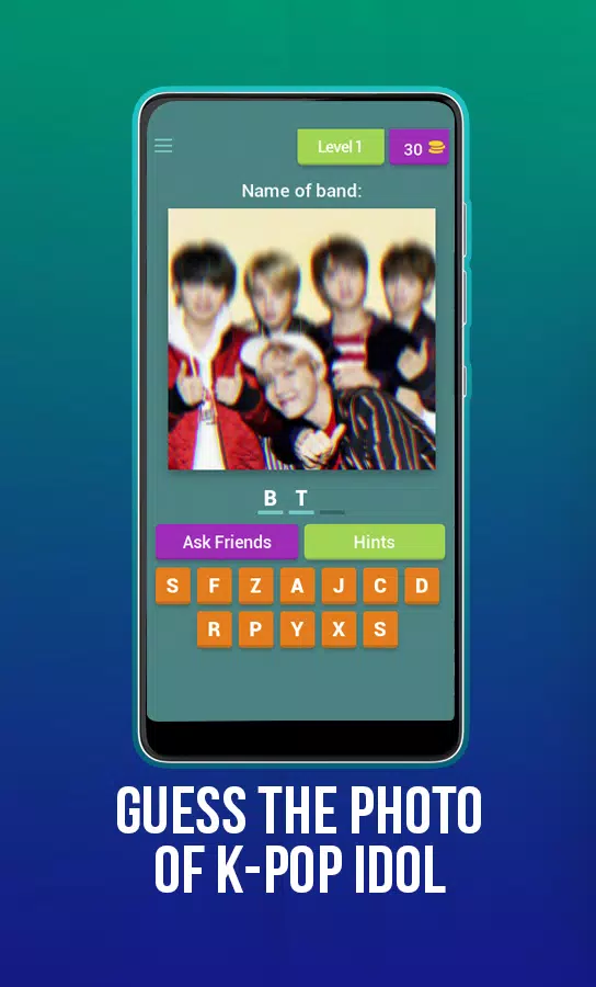 Kpop Idol Quiz Capture d'écran 0
