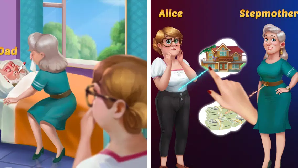 Alice's Restaurant - Word Game ภาพหน้าจอ 0