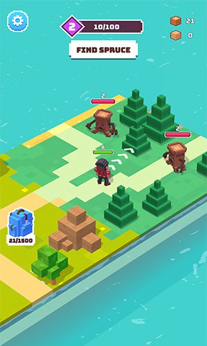 Craft Valley - Building Game 螢幕截圖 1