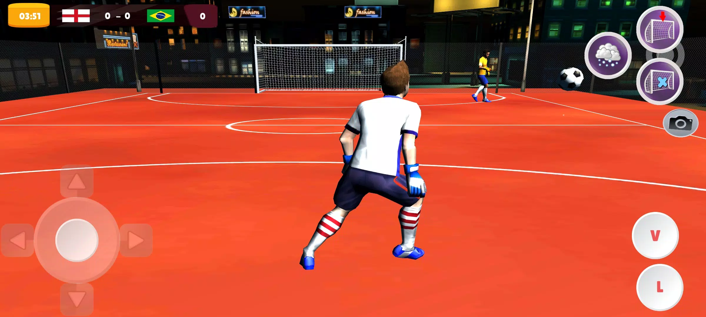 Goalie Wars Football Street Zrzut ekranu 2