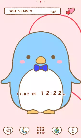 Couple Wallpaper: Penguins ภาพหน้าจอ 1