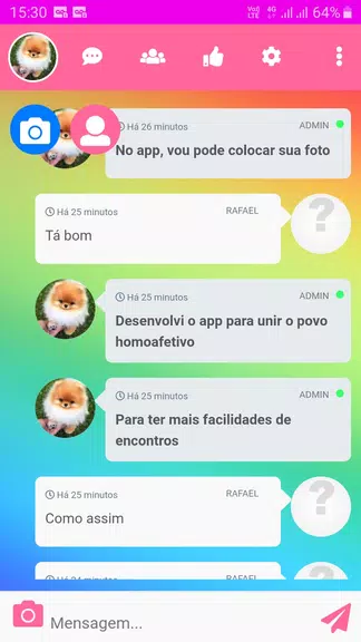 Lgbtqia+ Chat: LGBT Dating Скриншот 0